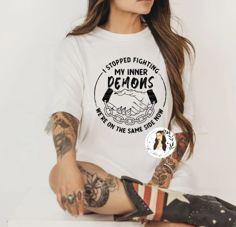 "I Stopped Fighting My Inner Demons" Graphic Tee