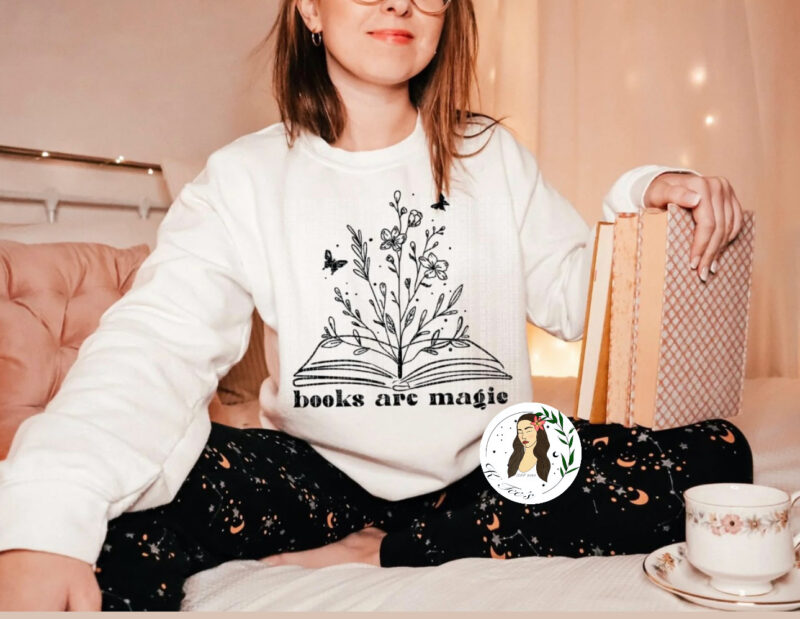 "Books Are Magic" Graphic Tee