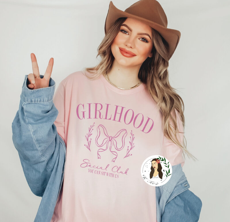 "Girlhood Bow" Graphic Tee