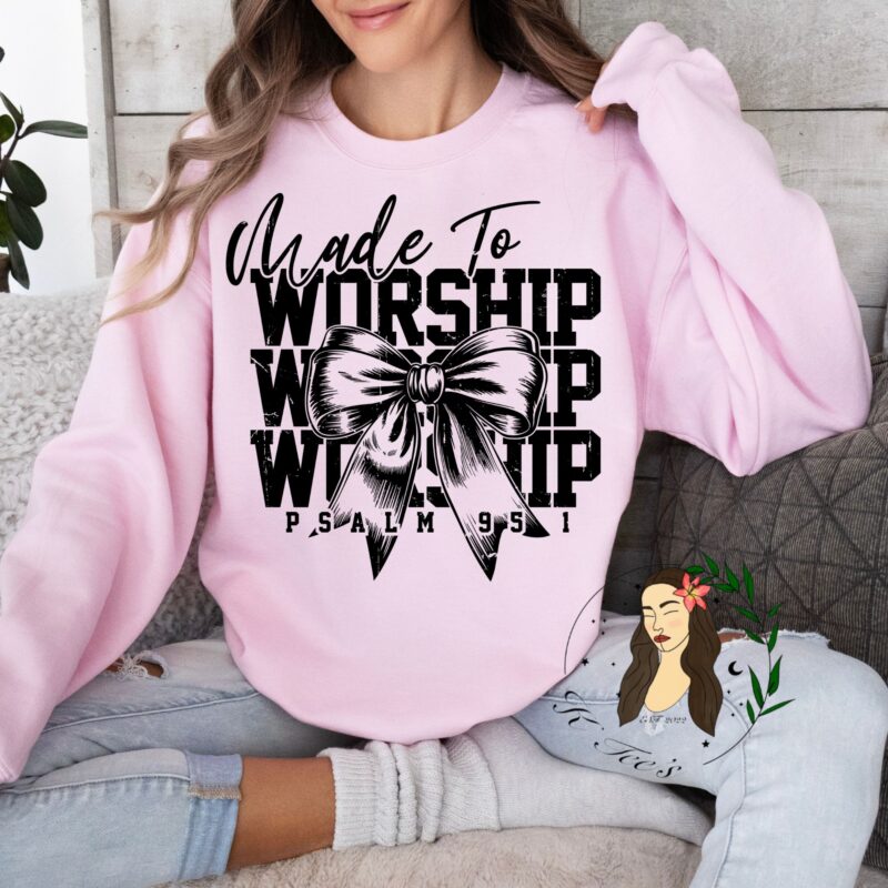 "Made to Worship" Graphic Tee